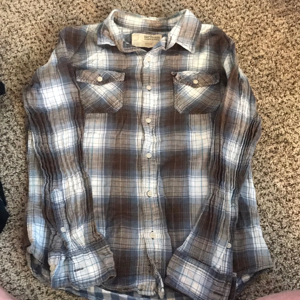 Urban Pipeline button up long sleeve shirt